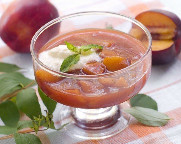 Plum Soup, Cinnamon, Cloves