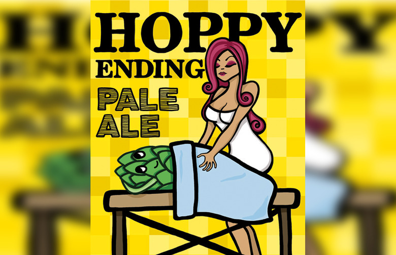 Hoppy Ending Pale Ale, Palo Alto Brewing Company