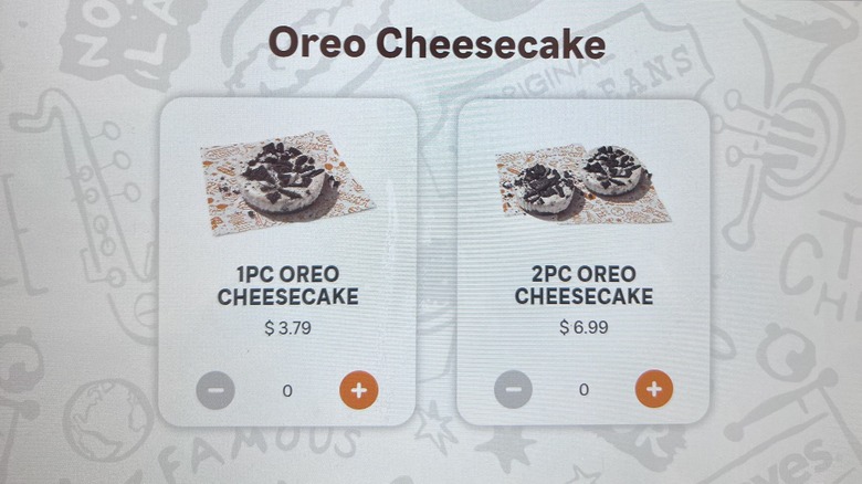 order Popeyes' Oreo Cheesecake Cup