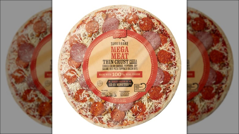 Aldi mega meat deli pizza