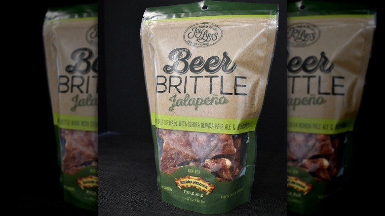 Joy Lyn's jalapeño beer brittle