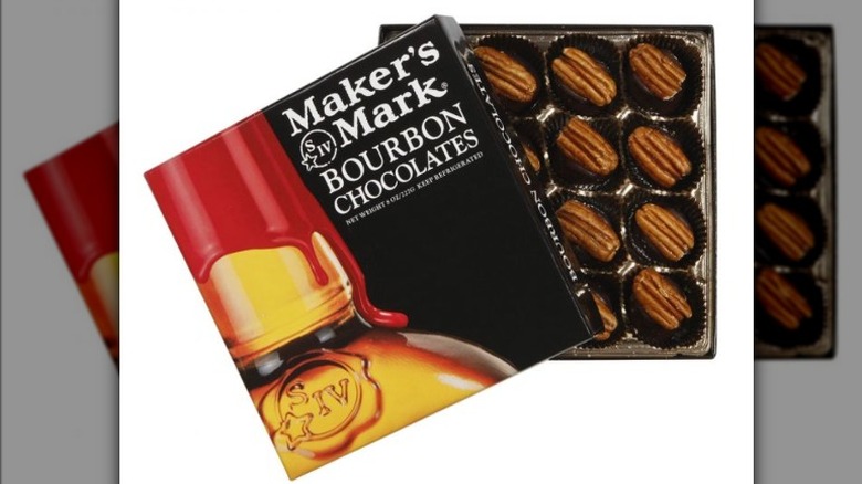 Maker's Mark bourbon chocolates