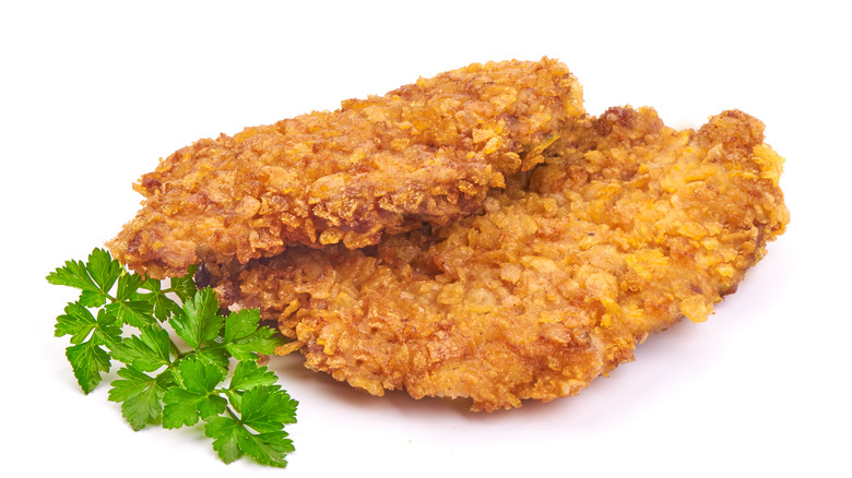 Fried chicken strips