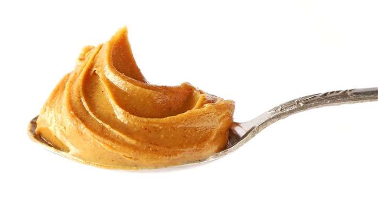 Spoonful of peanut butter 