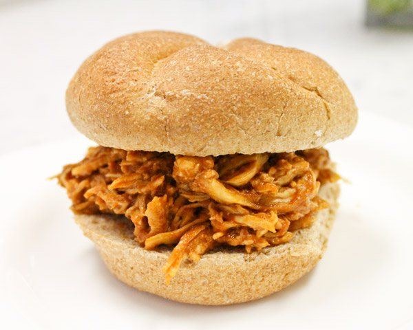 Pulled Barbecue Chicken Sandwich