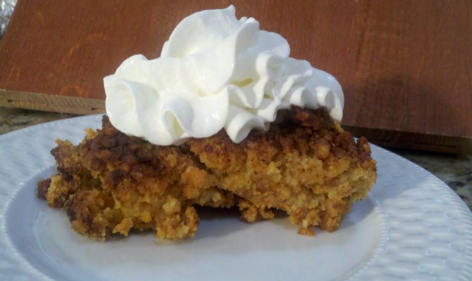 Pumpkin Dump Cake