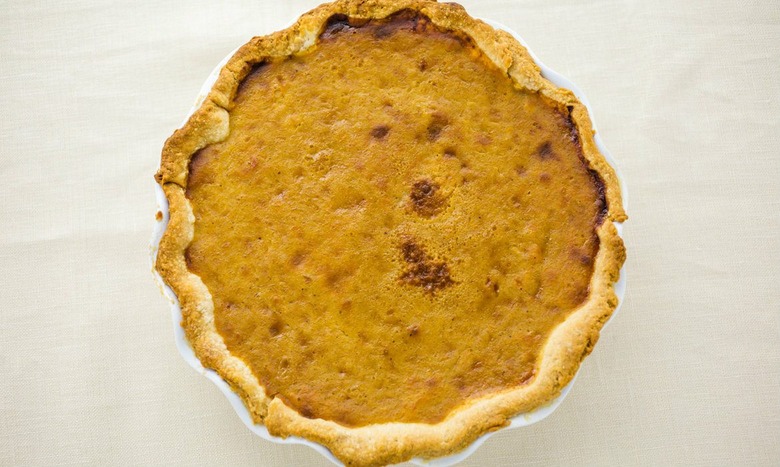 Pumpkin Gingersnap Pie