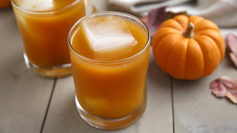 Pumpkin Pie Spice Bourbon Cocktail