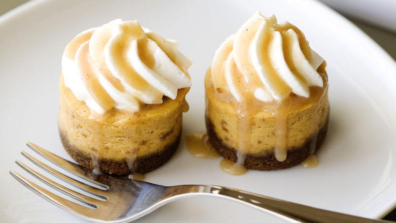 Mini Pumpkin Cheesecake