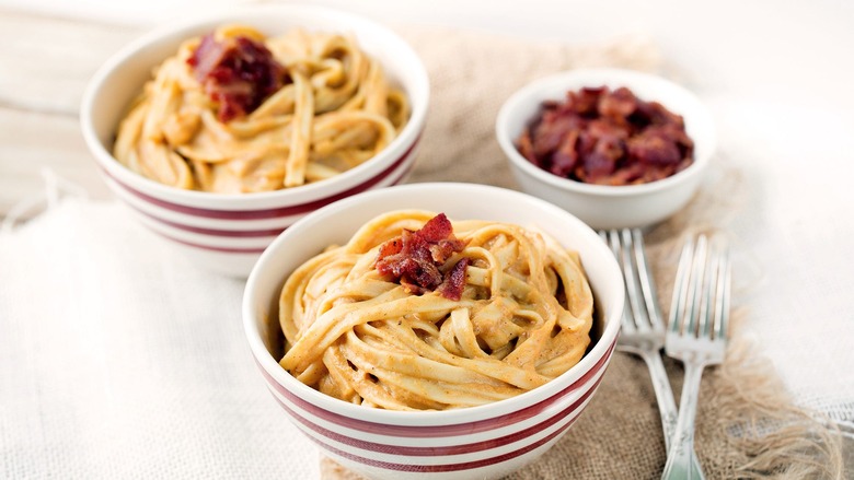 Fettuccine Pumpkin Alfredo