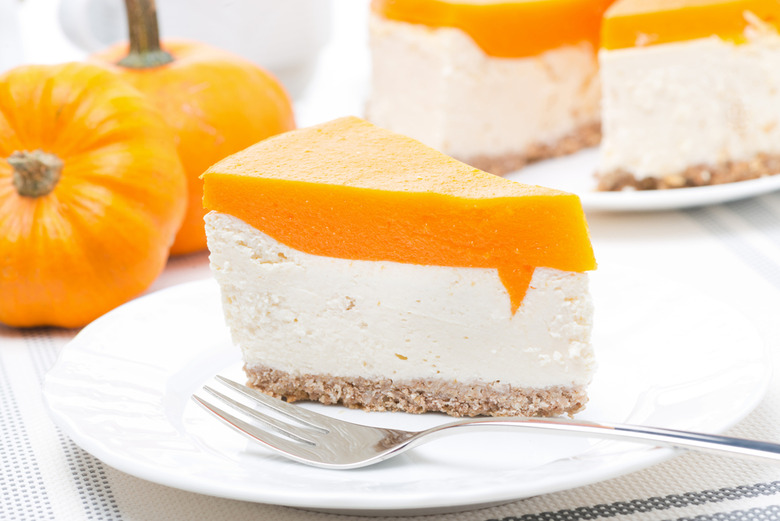 Instant Pot Pumpkin Bourbon Cheesecake