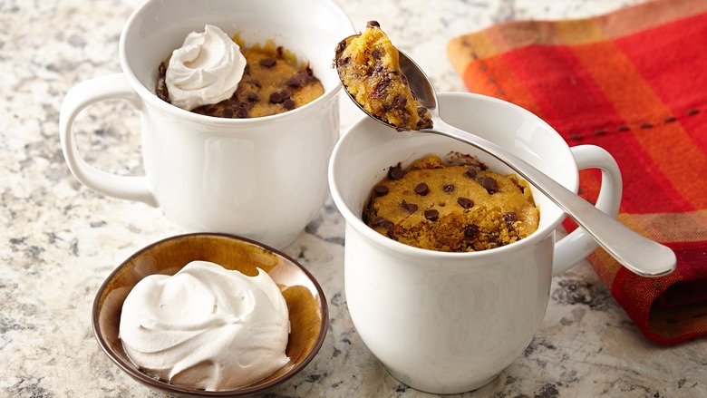 Pumpkin Mug Cookie