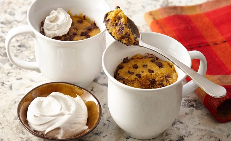 Pumpkin Mug Cookie