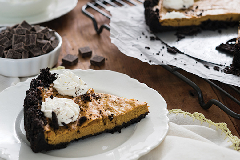 Pumpkin Chocolate Tart