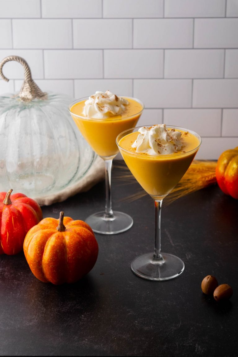 Pumpkin Spice Monkey Martinis