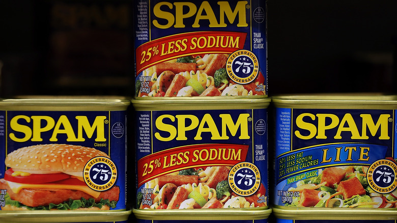 Cans of Spam