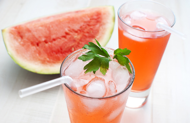 Watermelon Rum Soda