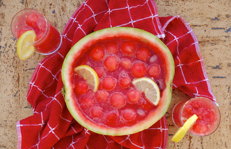 Spiked Watermelon Balls