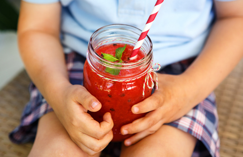 Banana Watermelon Smoothie with Honey