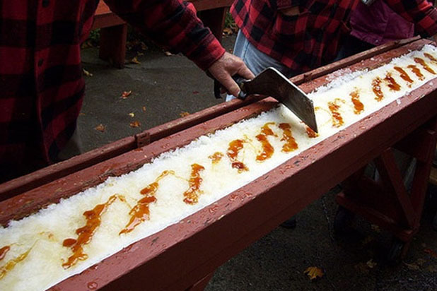 Maple Syrup Sugar Snacks at 'Sugar Shacks'