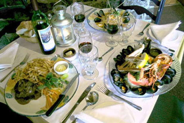 Bouillabaisse and Moules Frites at Poisson d'Avril