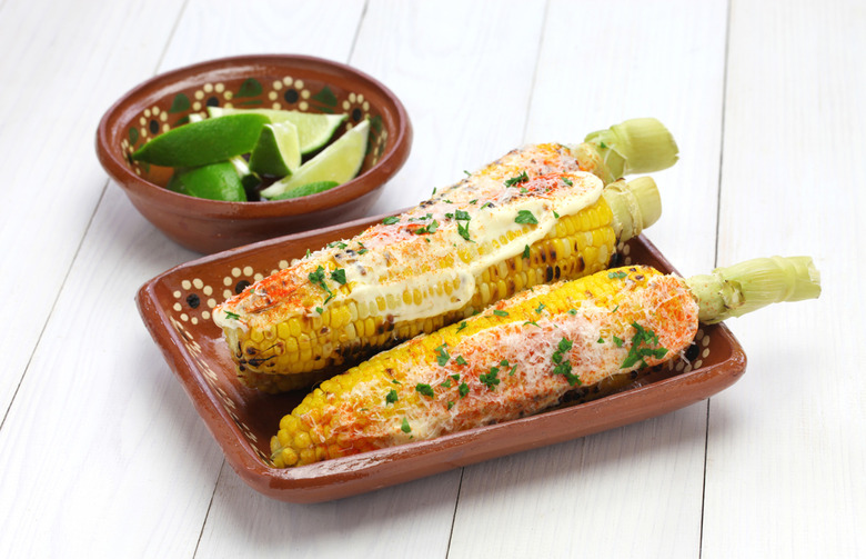 Mexican-Style Grilled Corn