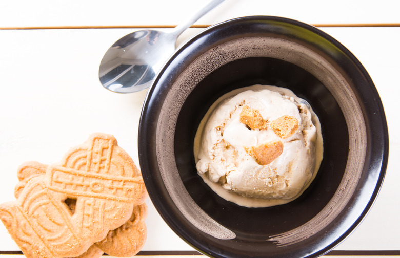 No-Churn Cookie Butter Ice Cream