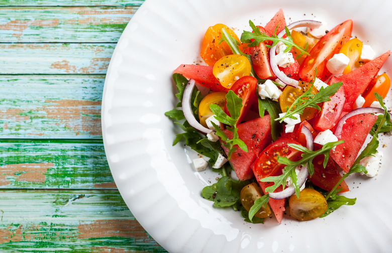 Tomato Watermelon Salad