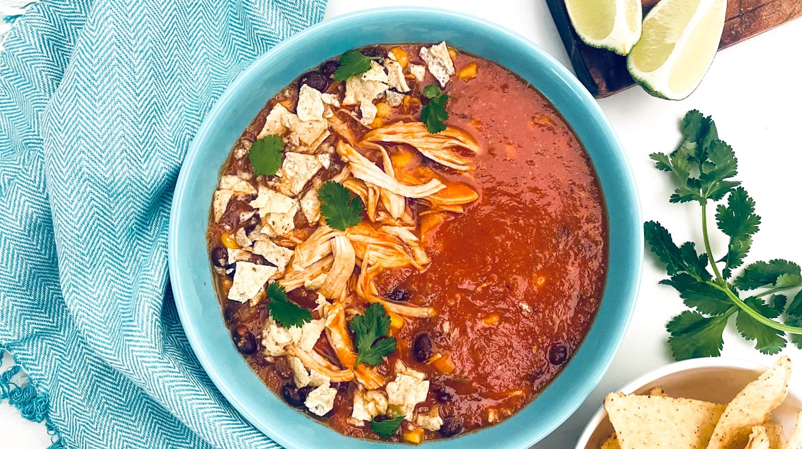 Easy Chicken Tortilla Soup