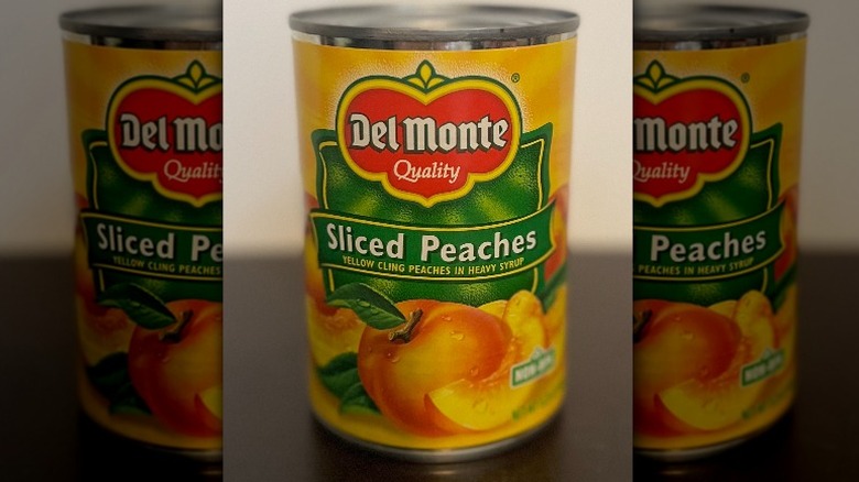 Del Monte canned peaches