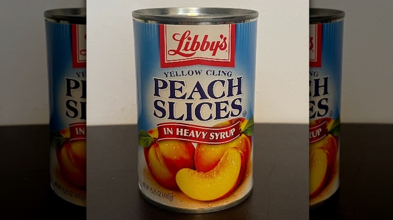 Libby's canned peaches