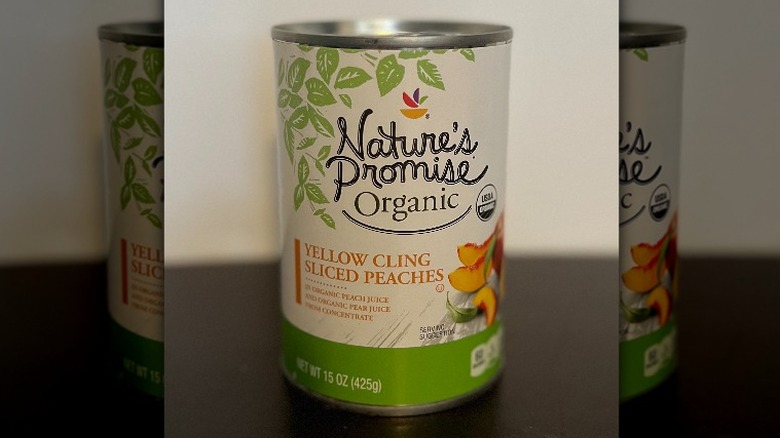 Nature's Promise canned peaches