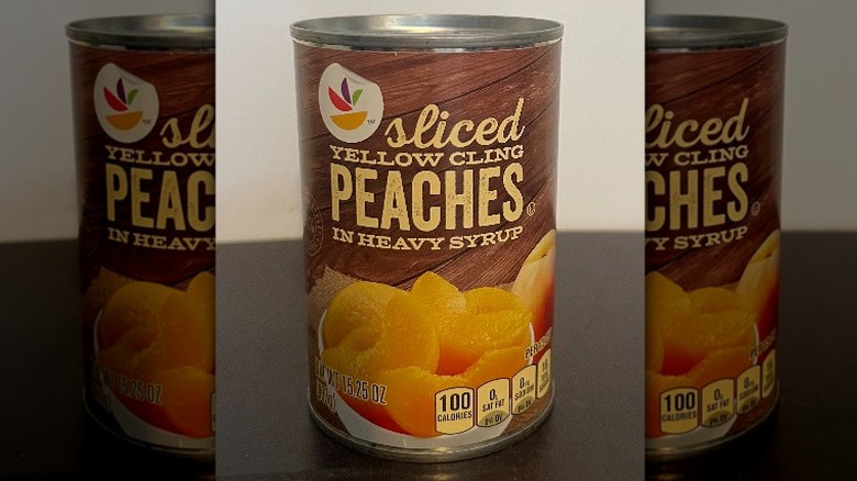 Stop & Shop canned peaches