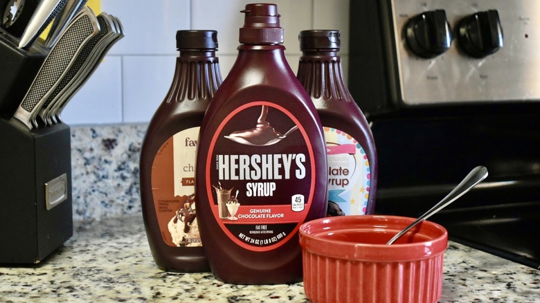 Hershey's chocolate syrup