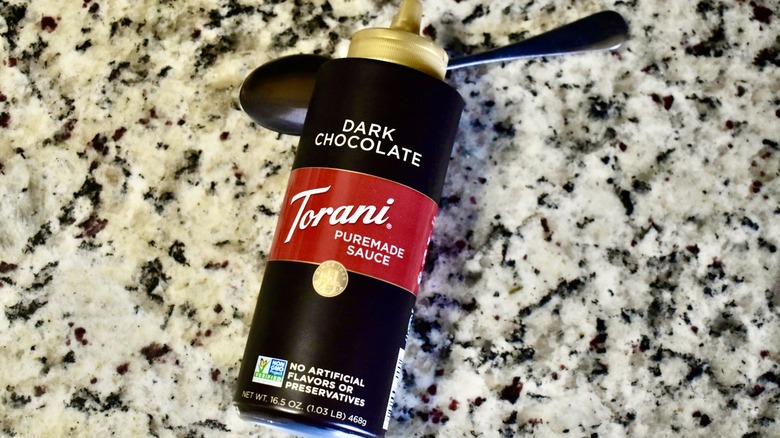 Torani puremade dark chocolate sauce