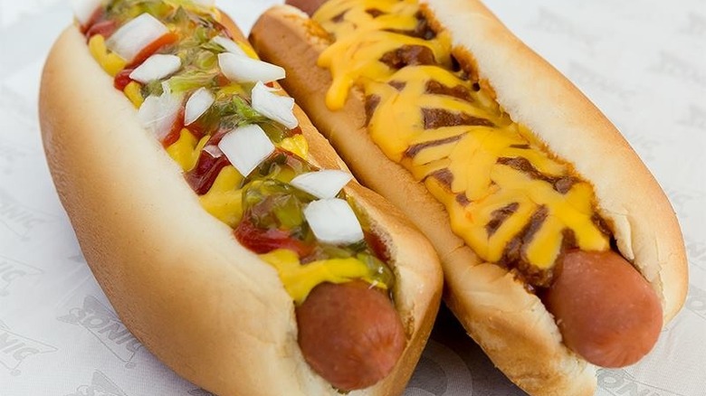 Sonic hot dogs