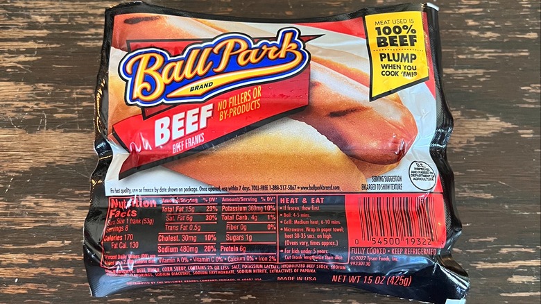 Ball Park hot dogs