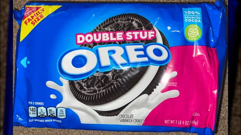 Double Stuf Oreos package