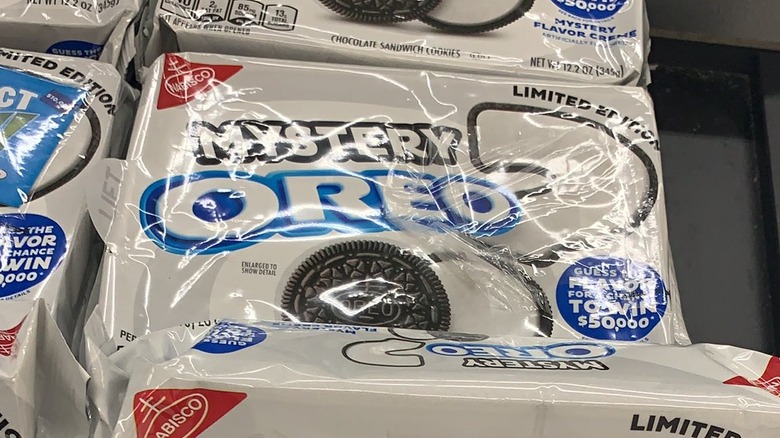 Mystery Oreos packages