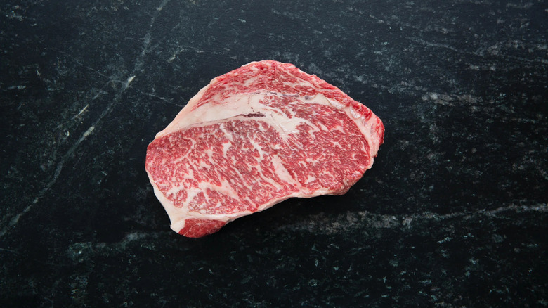 Vermont Wagyu's ribeye steak