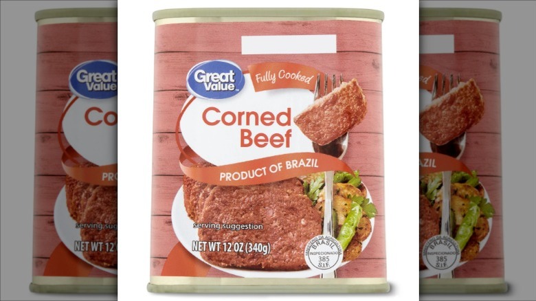 Great Value canned corned beef