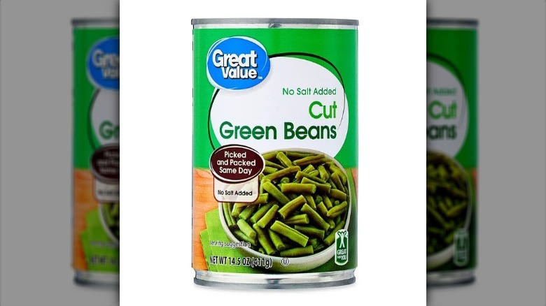 Great Value canned green beans