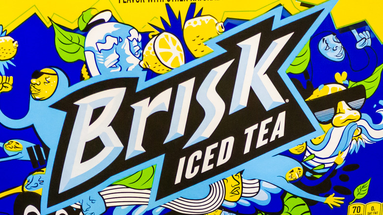 Brisk iced tea logo