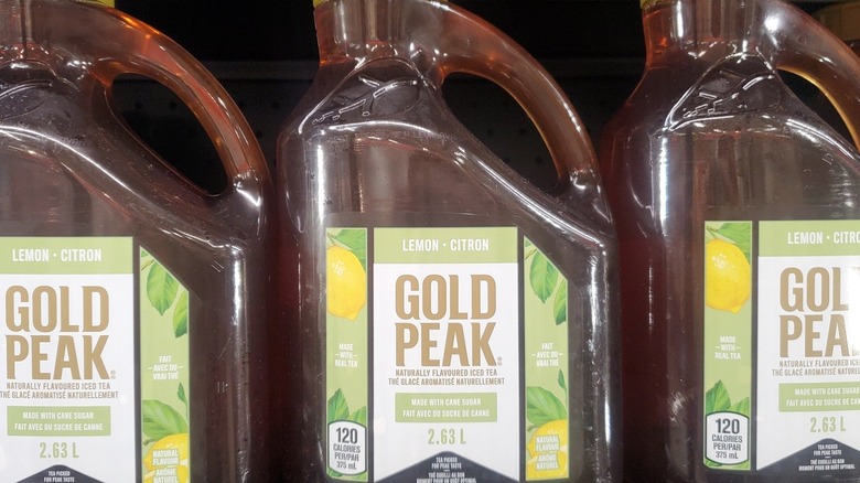 Gold Peak lemon iced tea