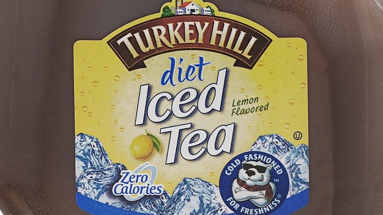 Turkey Hill iced tea label