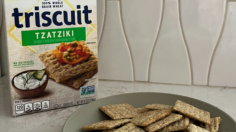 tzatziki triscuits