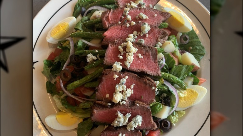 Saltgrass Steakhouse steak salad