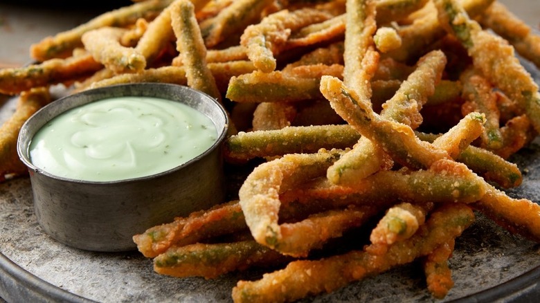 TGI Fridays fried green beans