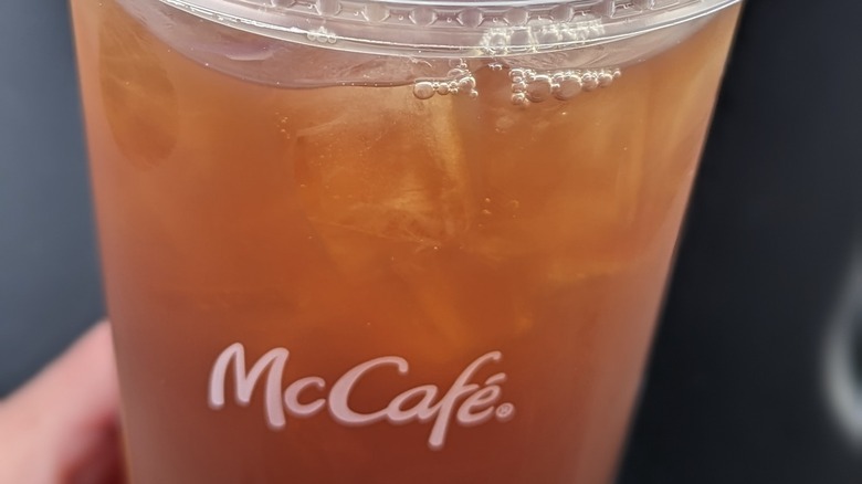 McCafe iced tea cup