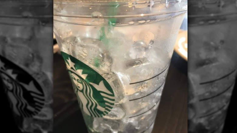 Starbucks ice cup